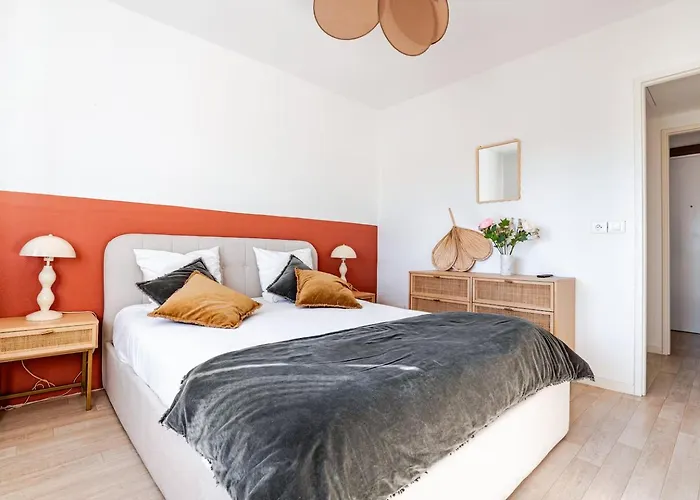 Apartment L'echappee - Parking Prive & Grande Loggia Bègles